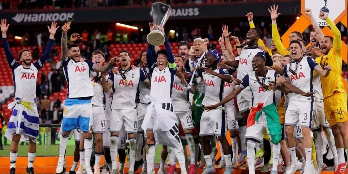 Tottenham-Juara-Liga-Europa,-Tetapi-Dilarang-Bawa-Pulang-Trofi-Asli-ke-Inggris